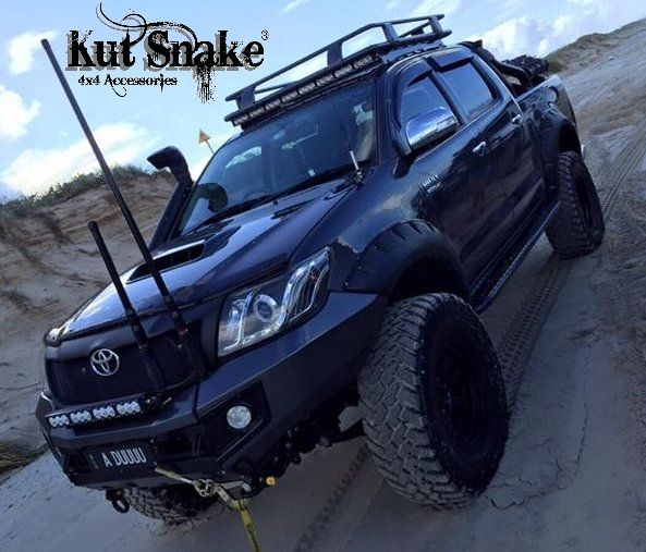 Fender Flares for Toyota HiLux 20122015 monster (facelift) 95 mm