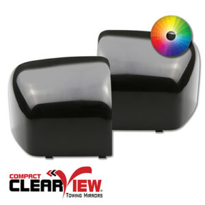 ClearView “Compact” Towing Mirror Head Covers Paintable (Left & Right)