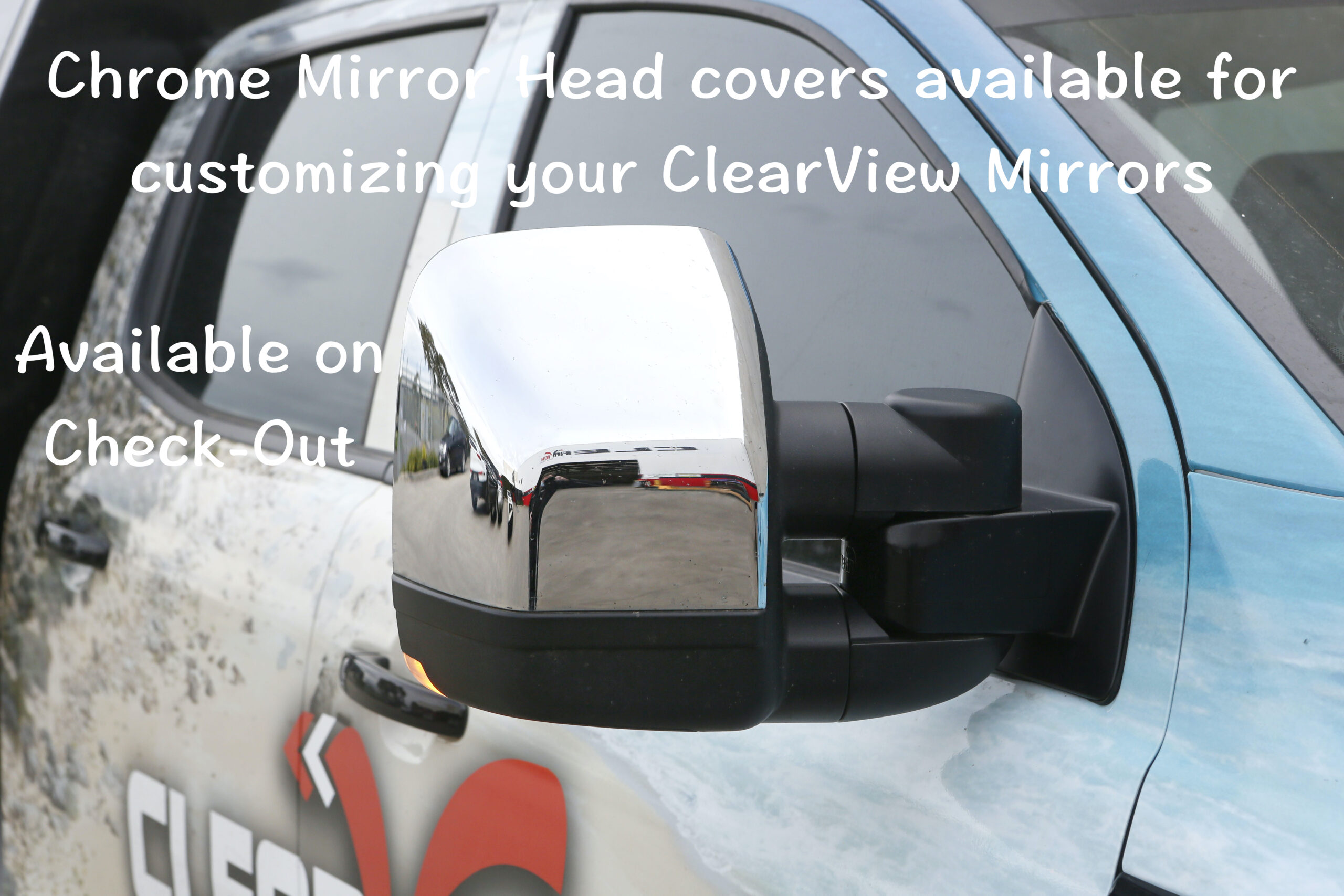 ClearView Towing Mirrors for Mitsubishi Pajero (2001 - on)