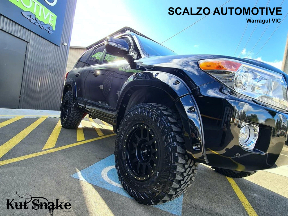 KutSnake Land Cruiser 200 fender flares by Adventure Trucks