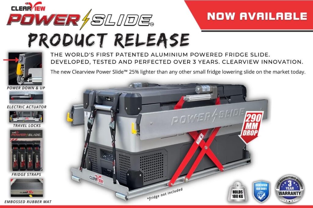 ClearView Power-slide for fridges