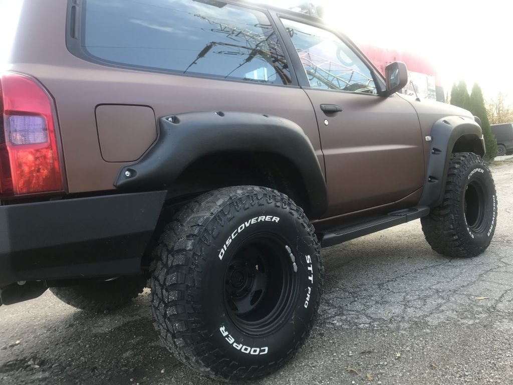 Fender Flares for Nissan Patrol Y61 series 4 2 Door