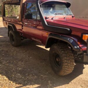 Fender Flares for Toyota Land Cruiser 79 series pick-up truck 2024 - on single cab - Tall 50 mm wide