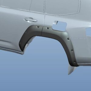 Fender Flares for Toyota Land Cruiser 300 - 100 mm wide - Image 2