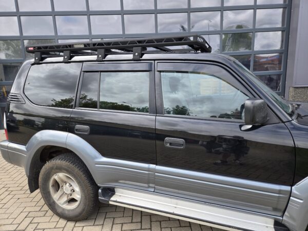 WeatherShields side wind deflector for Toyota Land Cruiser 90 serie Fits both 3 and  5 door models