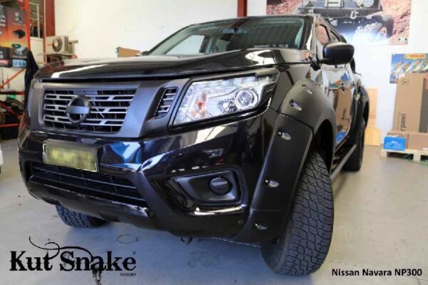 Fender Flares for Nissan Navara D23 - 95 mm wide FRONT ONLY
