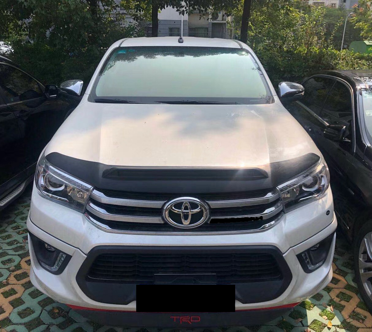 BugShields - stone/bug deflector for Toyota Hi-Lux Revo