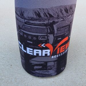 ClearView Stubby Cooler Grey (with magnets)10 PIECES