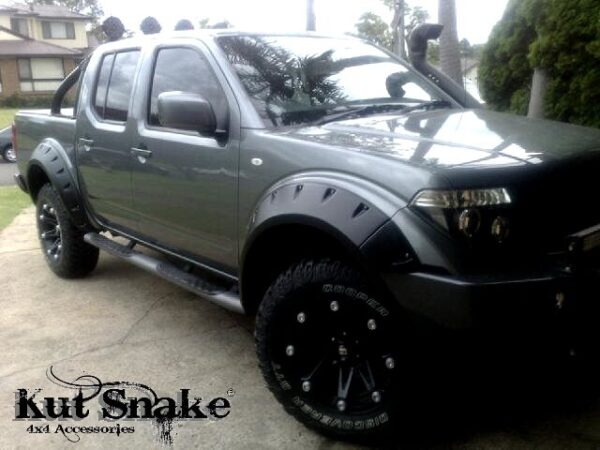 Fender Flares for Nissan Navara D40 - 75 mm wide