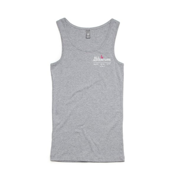 All 4 AdventureDiscover-Explore-Inspire Singlet (Ladies)