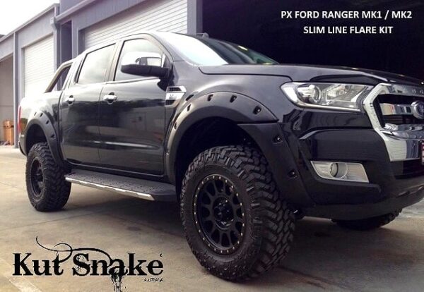 Fender Flares for Ford Ranger PX2 - 40 mm wide