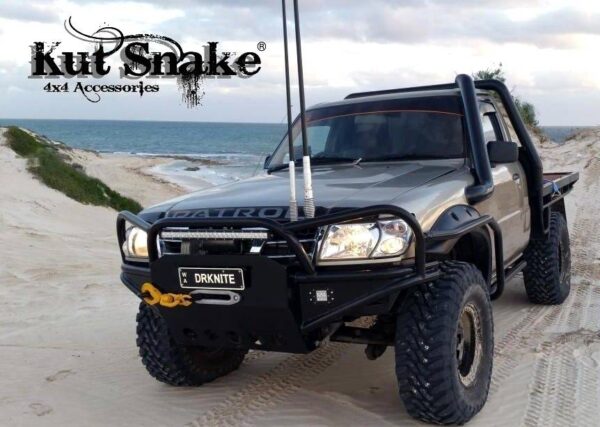 Fender Flares for Nissan Patrol Y61 GR - 55 mm wide FRONT ONLY