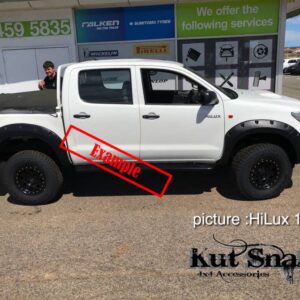 Fender Flares for Toyota Hi-Lux 2005- aug 2011 standard (pre face-lift) - 50 mm wide - Image 5
