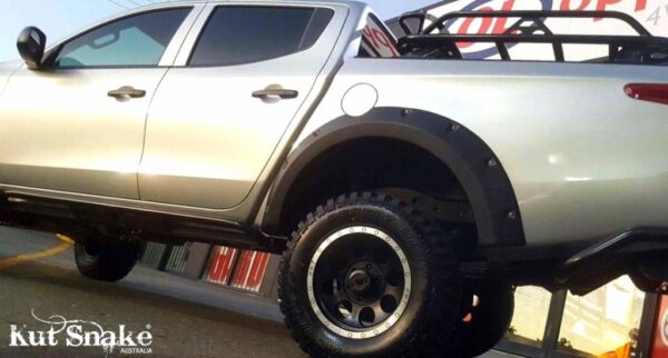 Fender Flares for Mitsubishi L200 MQ - 2015 - 2017 - 70 mm wide