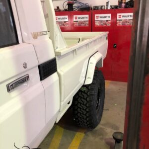 Fender Flares for Toyota Land Cruiser 79 series pick-up truck 2007 -2024 single cab - 50 mm wide - Image 3