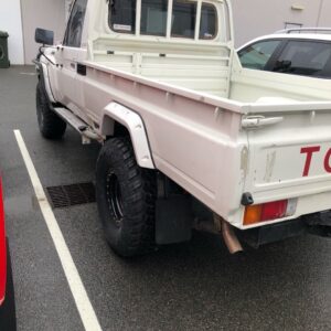 Fender Flares for Toyota Land Cruiser 79 series pick-up truck 2007 -2024 single cab - 50 mm wide - Image 5