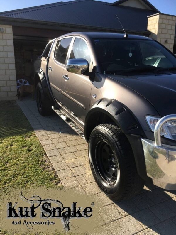 Fender Flares for Mitsubishi L200 ML/MN - 75 mm wide