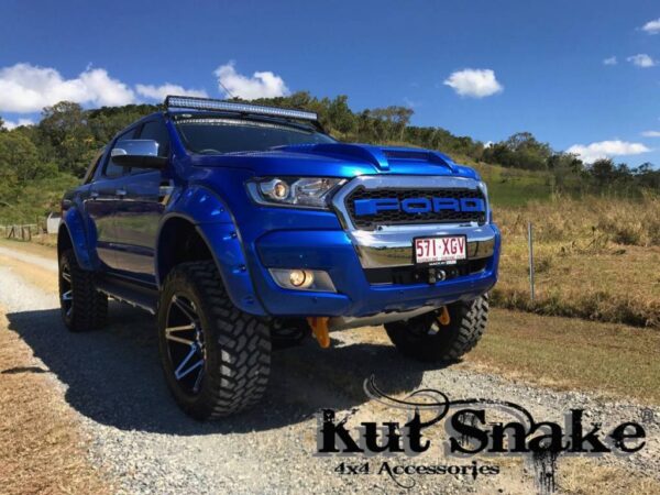 Fender Flares Ford Ranger PX1 & PX2- Smooth finish - 95 mm wide