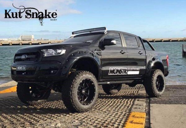 Fender Flares Ford Ranger PX1 & PX2 - Smooth finish - 55 mm wide